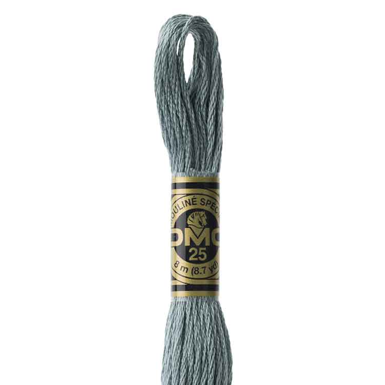 DMC Stranded Cotton Thread Colour #926 Gray Green Medium